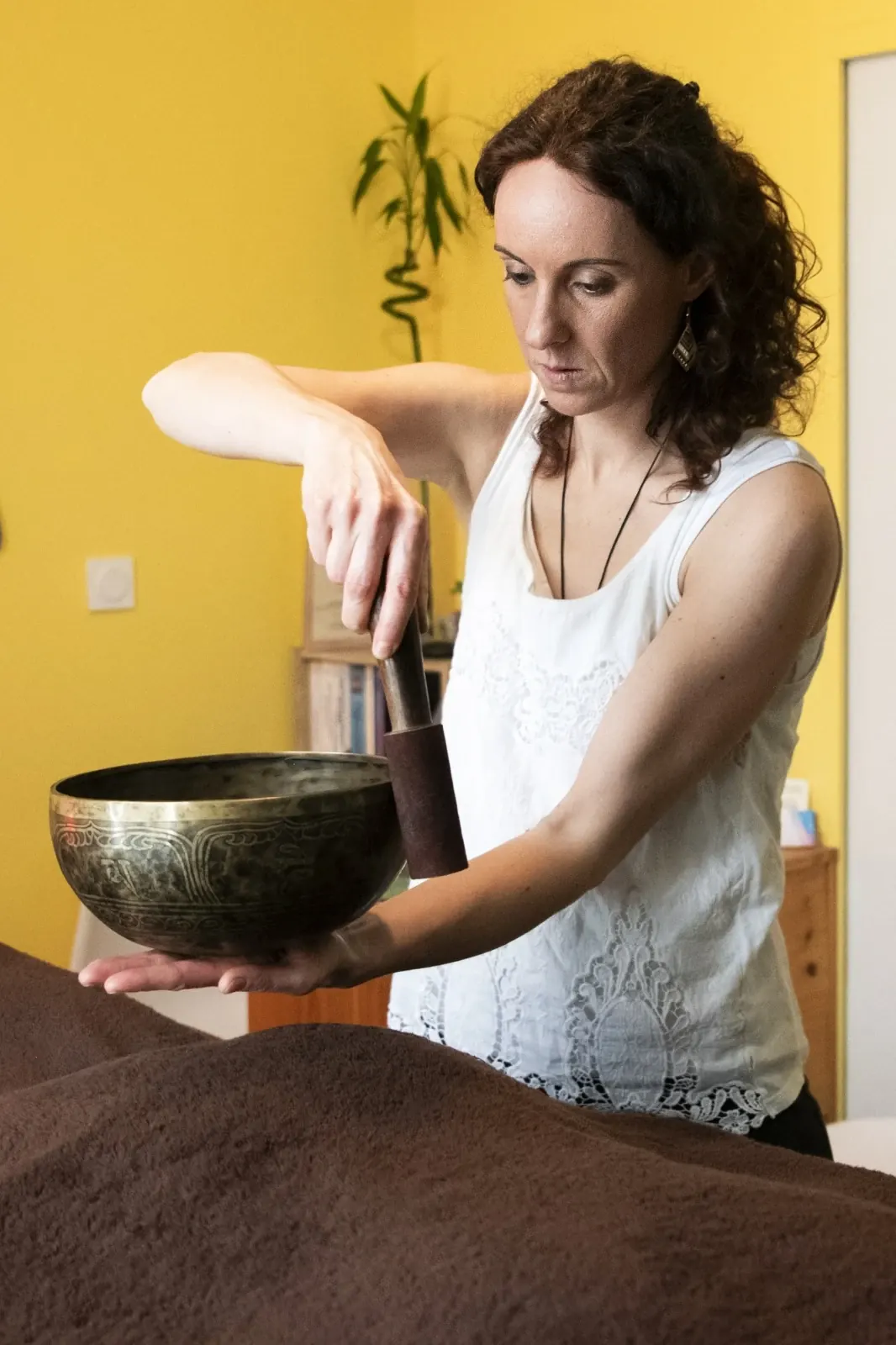 Rituel aux bols tibétains